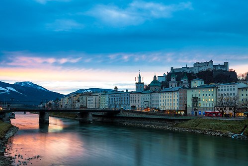 Salzburg by Johannes Valkama, Salzburg, Austriaold city morning travel salzburg castle sunrise canon austria twilight cityscape sa