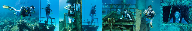 Underwater posing guide