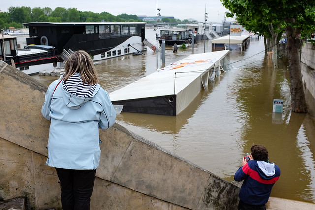 Paris Flood - Staring at the mess