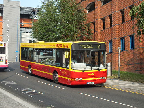 First PMT 60171 - T918SSF - Hanley - Scania L94UB - Wrightbus Axcess-ultralow | by olympiandvv238
