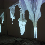Beijing Installation - .The Spectator is a participant. Projections, shades and reflections.  Drug Art Museum 2012