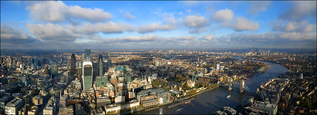 London panoramic view-   [2904x1056]