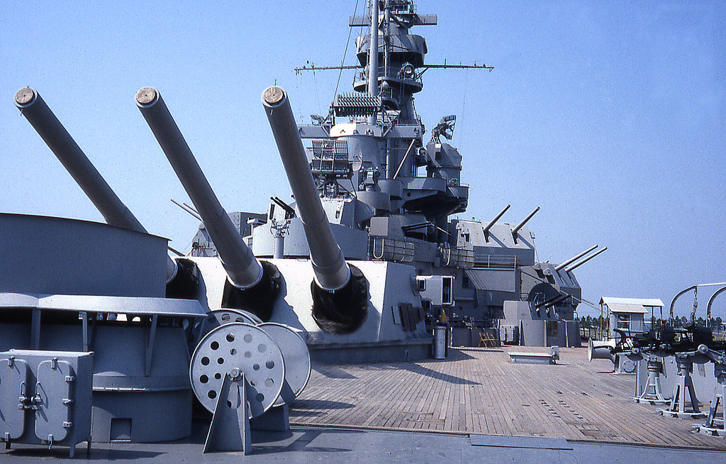 Battleship Alabama - Mobile,Alabama 1980 | 35 mm Slide | john koenig ...