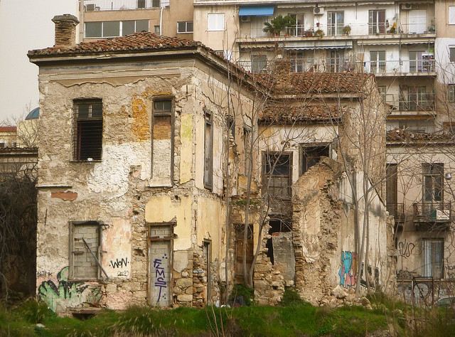 Abandoned house, Keramikos, Athens