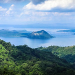 Lake Taal in the Philippines