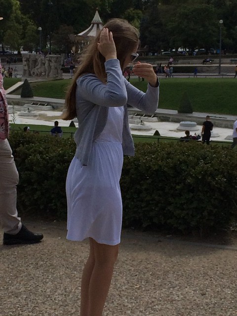 candid teen girl from Paris