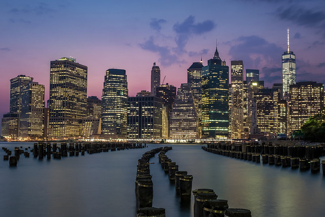 Financial District at the Blue Hour