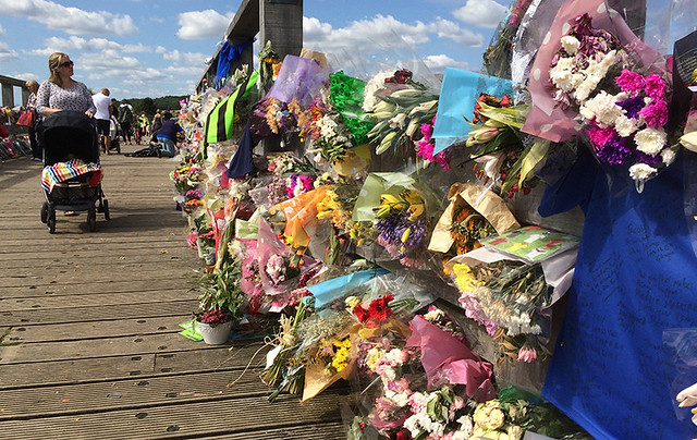 Shoreham Toll Bridge September 2015: Least we forget