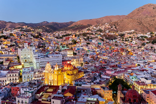 The magical town of Guanajuato, central Mexico