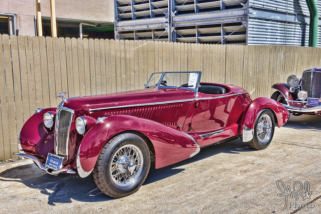 1935 Amilcar Type G36 Pegasé Boattail Roadster in the style of Figoni et Falaschi at Amelia Island 2014