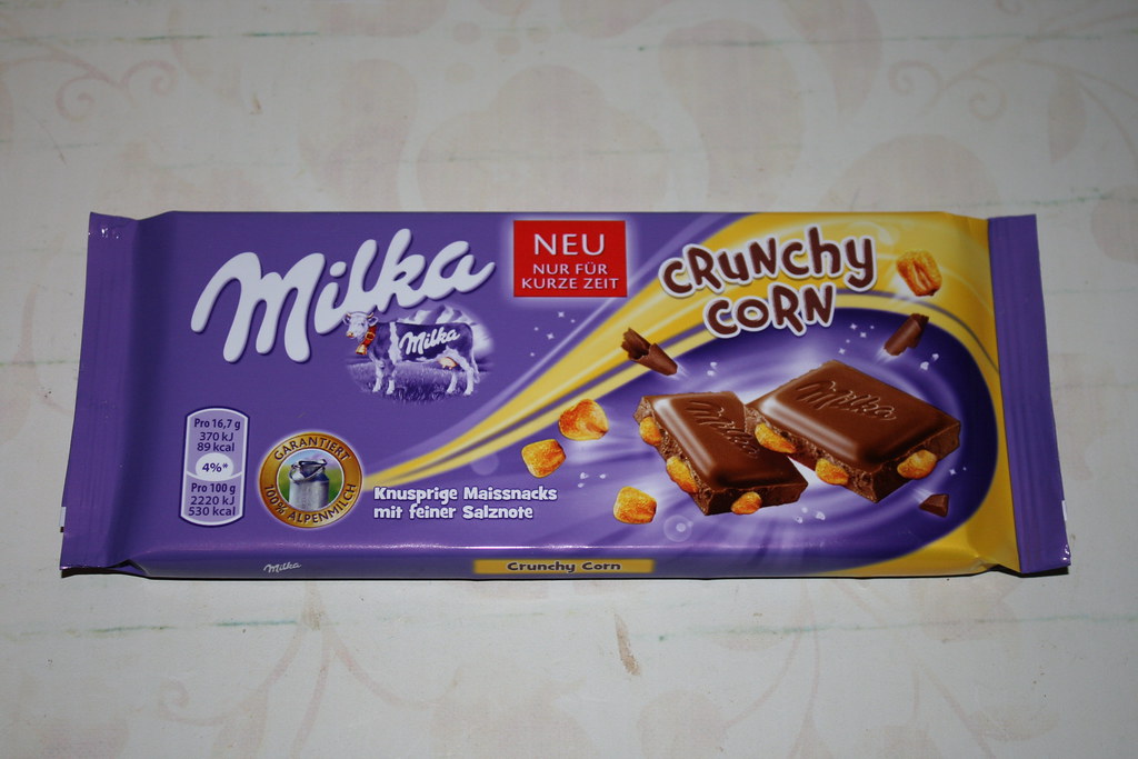 Milka Crunchy Corn | Spring 2014 Limited Edition Milka choco… | Like ...