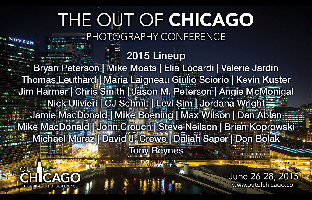Out of Chicago Photography Conference Lineup 2015!