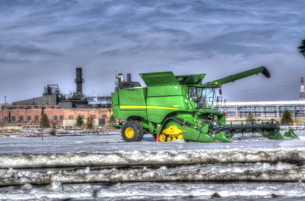 Combine Harvester East Moline Robyn Shannon Flickr