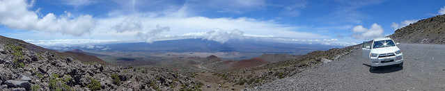 Panorama from Mauna Kea Summit Road