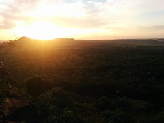 Sunset over Paraguay