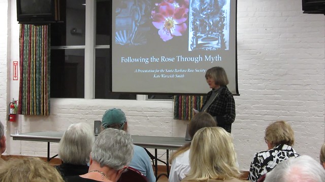 MVI_8659 SB Rose meeting Kate Warwick Smith Rose myths Linda intro