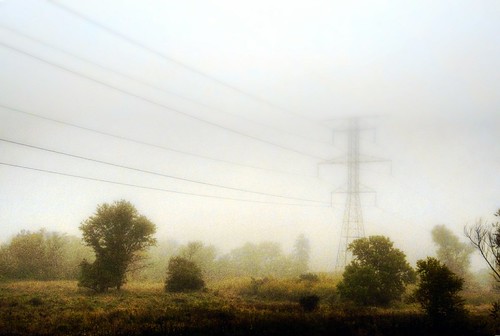 autumn fall weather fog wisconsin day powerlines brookfield waukesha nikond90
