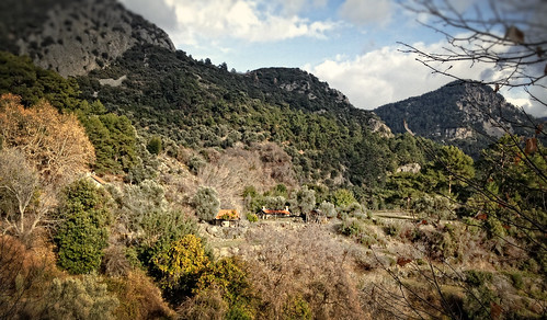 house mountains rural alone lonely fethiye secluded