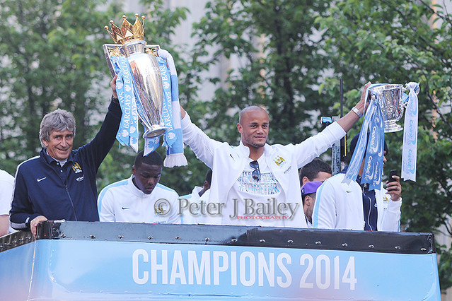 Manchester City FC Victory Parade 2014