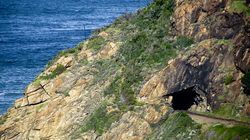 southafrica rail railway tunnel wilderness westerncape kaaimansrivermouth