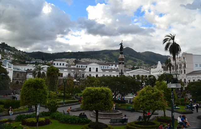 Plaza de la Independencia Quito.