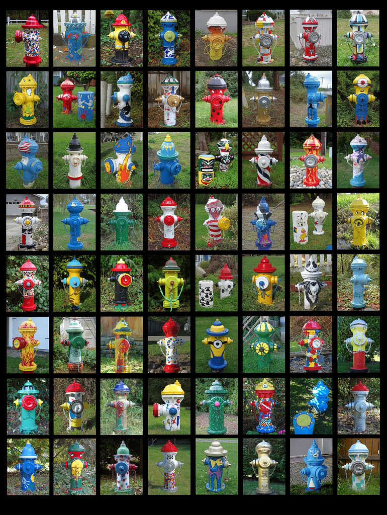 Hydrant Painting, the Second Set
