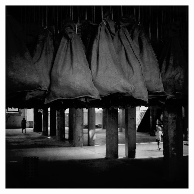 Coal Sacks Ceiling - Hommage to Marcel Duchamp's 12000 Coal Sacks