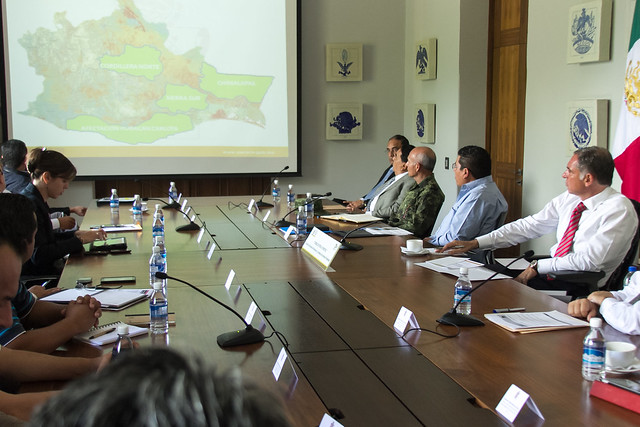 Gobierno de Oaxaca, Federación y Estado, destinan en forma inicial 52 MDP para prevenir y combatir incendios forestales en 2014, Oaxaca