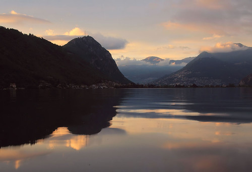 GREAT EVENING LIGHT by Alex Switzerland, LAKE OF LUGANO - SWITZERLANDblinkagain