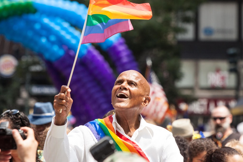 New York City Pride March 2013: Harry Belafonte