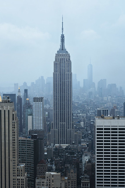 View From Rockefeller Center;  New York City