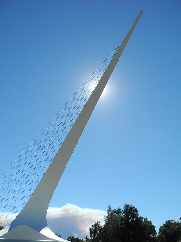 Sundial Bridge support tower