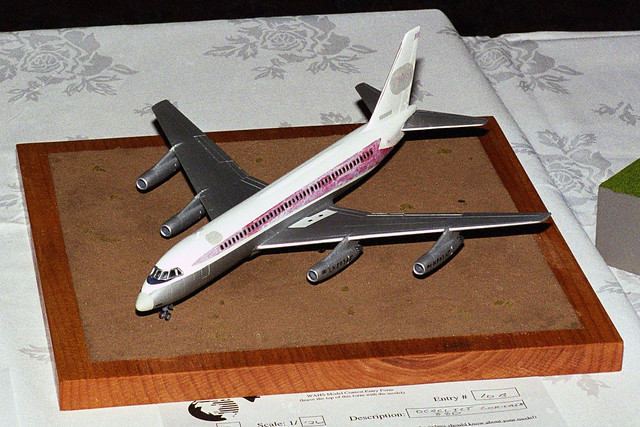 Ex-TWA Convair 880 Diorama