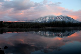 Mt Si from Borst Lake / Mill Pond, Snoqualmie WA