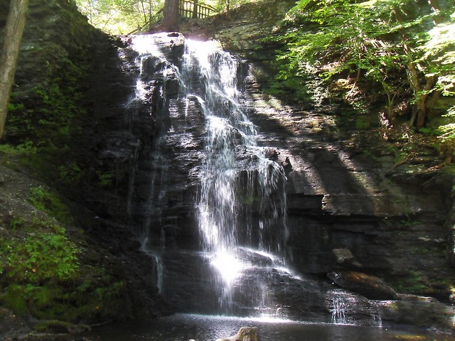 Bushkill Falls in Pennsylvania