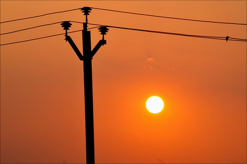 Dusk electrified... | by vimal viz