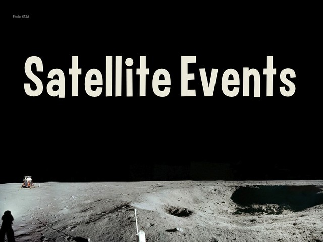 Question for event organizers: Do you encourage satellite events?