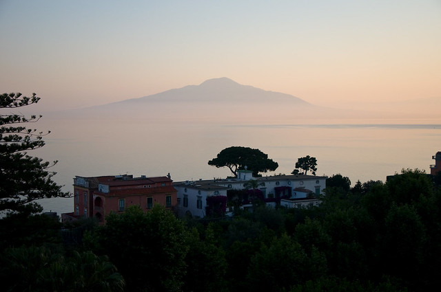 Vesuvius from the Rooftop