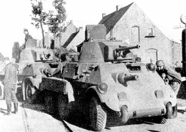 Panzerspähwagen (6-Rad) DAF 201 (h) (M.39 Pantserwagen)