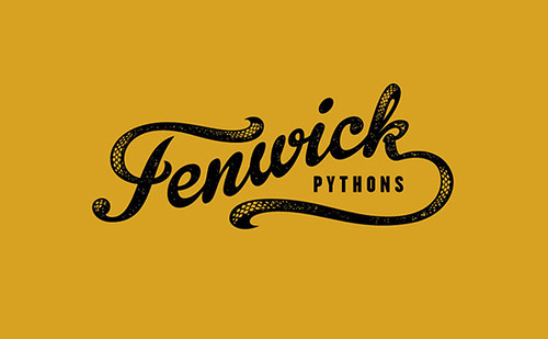 Fenwick Pythons Logo Design, Fenwick Pythons brand identity…