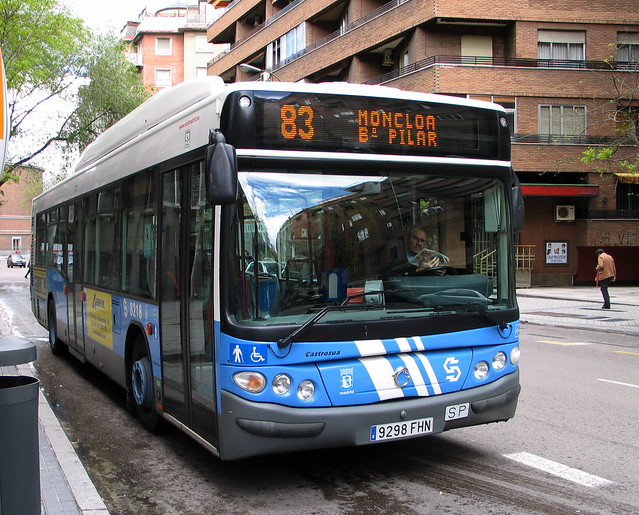 EMT bus 8218 Madrid