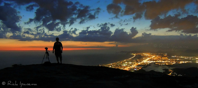 Crepúsculo na Pedra Bonita - Rio de Janeiro - Brasil