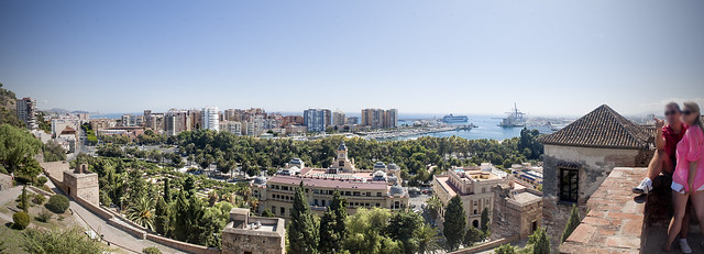 Málaga desde la Alcazaba