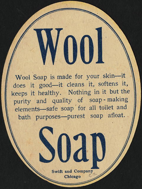 'My mamma used wool soap.' 'I wish mine hand.' [back]