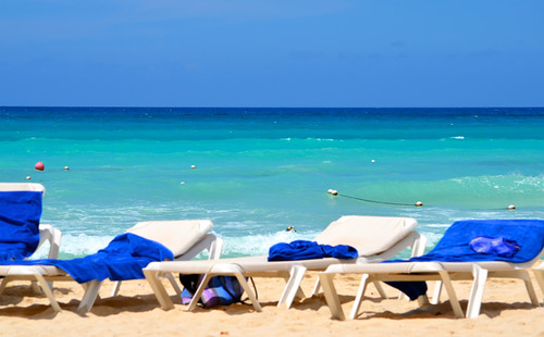 mer vacances eau bleu plage farniente borddemer républiquedominicaine caraïbes