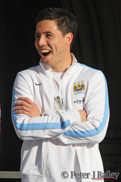 Manchester City FC Victory Parade 2014 - Samir Nasri
