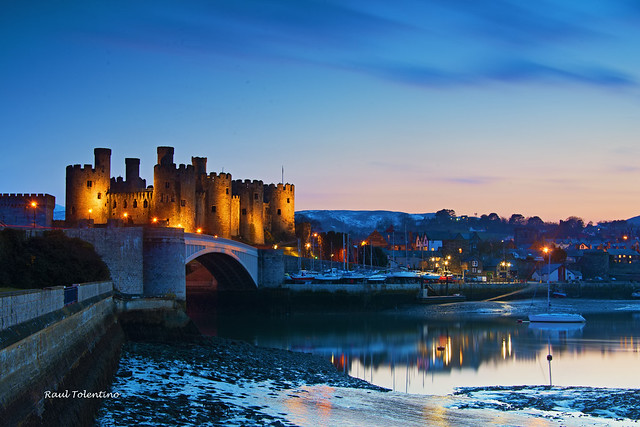 Conwy Castle, Wales, UK