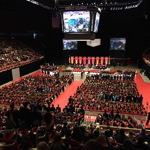Beasley Coliseum looking great with all of these Cougs! #wsu2013 #GoCougs