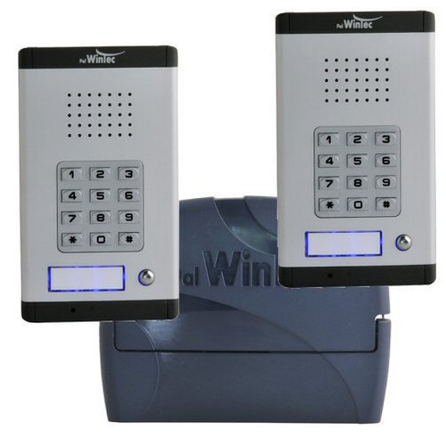 Telephone Entry Intercom System with two Keypad Door Phones | by ILUS Electronics