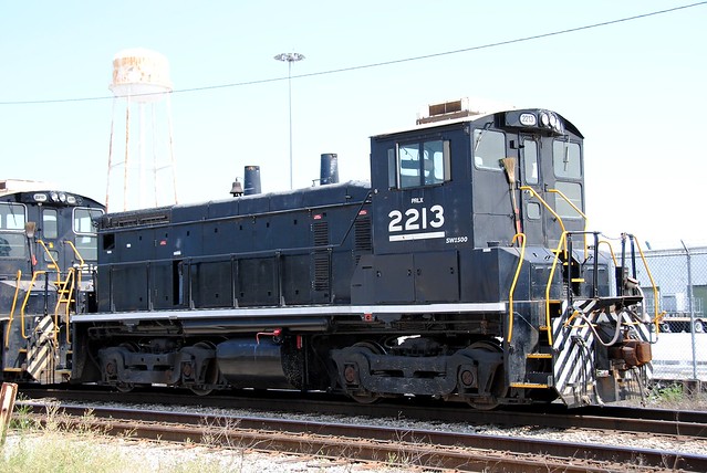 Alabama State Port Terminal Railway has PRLX 2213 in use at Mobile Alabama.